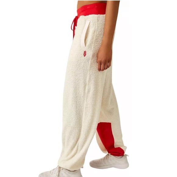 Free People Cuddle Up Pants in Ivory Size Small NWOT - Picture 8 of 11